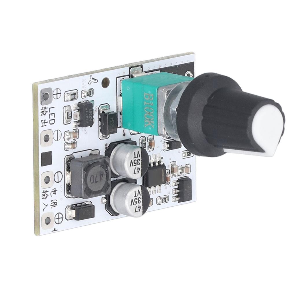 LED Constant Current Driver Board Large Capacity Dimming Constant Current Module with Knob DC5V To 2