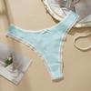 Women's CottonThongs Women's Sexy Lace Seamless Large Size T Back Underwear Panties Thong