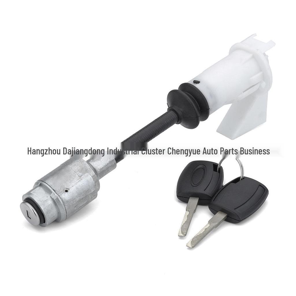 Ford Focus MK2 Hood Lock & Key Set (2003-07) - Short Version, P/N: 4556337