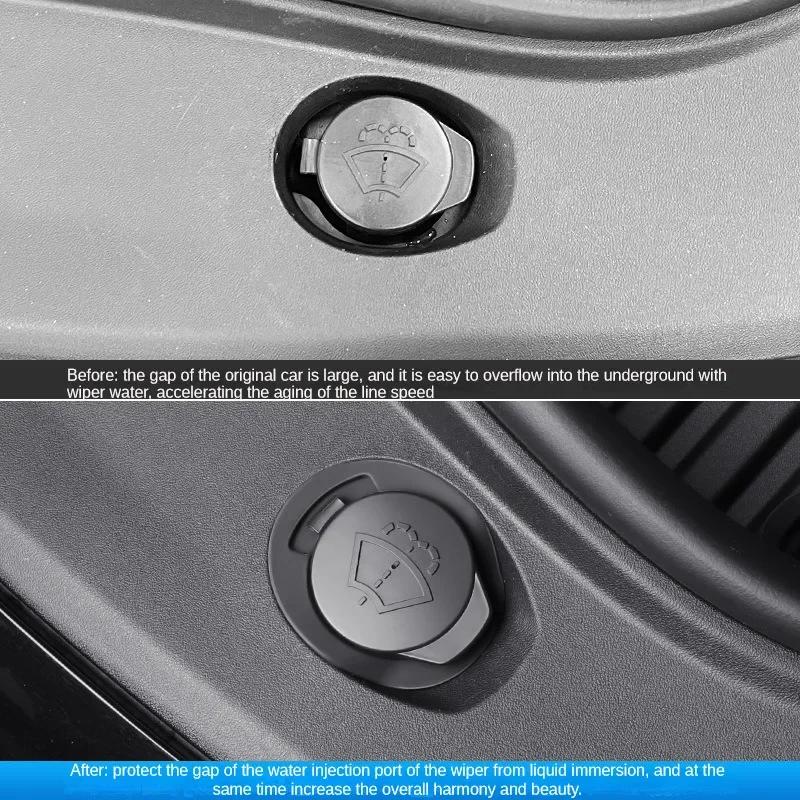 for Tesla Model 3 Highland 2024 Model Y Silicone Wiper Seam Water Anti-Leakage Plug Anti-blocking Cover Filter Mesh Accessories