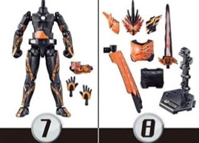 Shodo Kamen Rider Saber Книга 7 Shodo Kamen Rider Zero One Falchion Тело Доспехи Falchion Подвиг. 7. 8.
