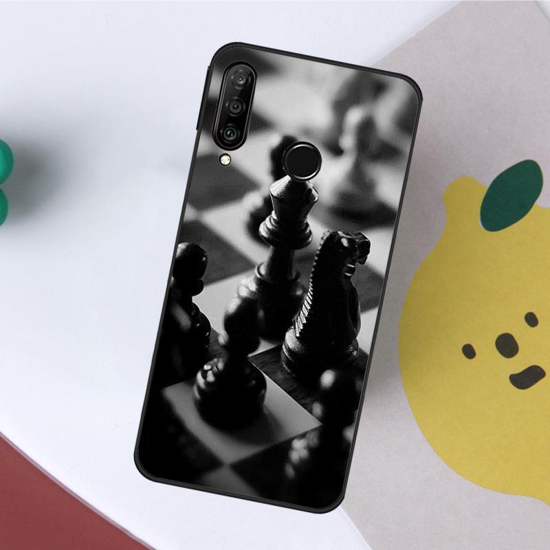 Chess Pieces For Huawei Nova 8i 7i 11i 12i 12s Y70 Y72 Y73 Y60 Y90 Y61 Y91 9 10 SE P20 P30 P40 Lite Case