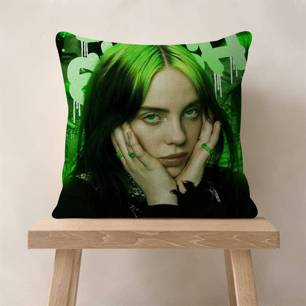 Singer album BBillieS Vintage Cushion Cover Decorative Pillow Sofa Home Decor case pillow cases