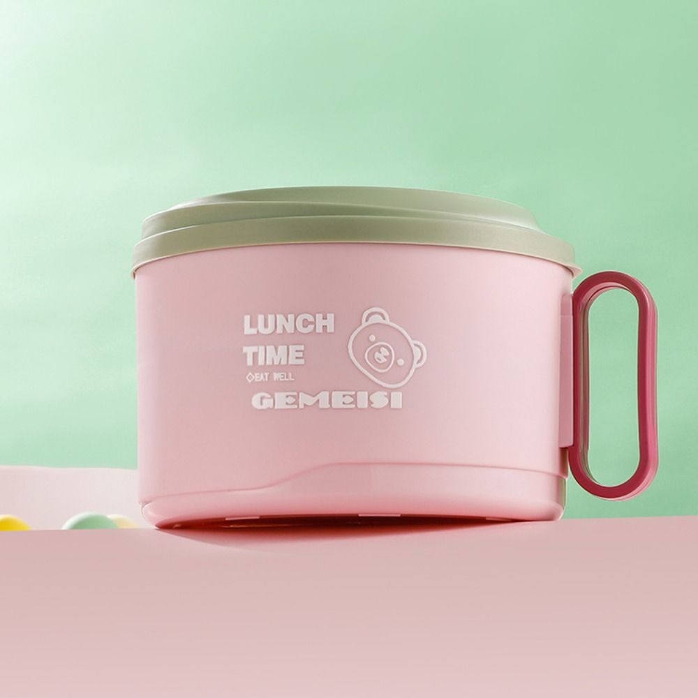 1300ML Leakproof Instant Noodle Bowl Large Capacity Udon Soup Bowl Lunch Box For Students, Office