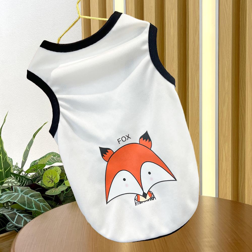 Одежда для щенков и собак, летняя одежда, тонкий кот, чем медведь, французский бой, маленькая средняя собака, летний жилет для домашних животных в скандинавском стиле