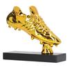 Golden Boot Trophy Model Replica High Simulation Resin Football Award Cup Model Soccer Fans Souvenirs for Soccer Match