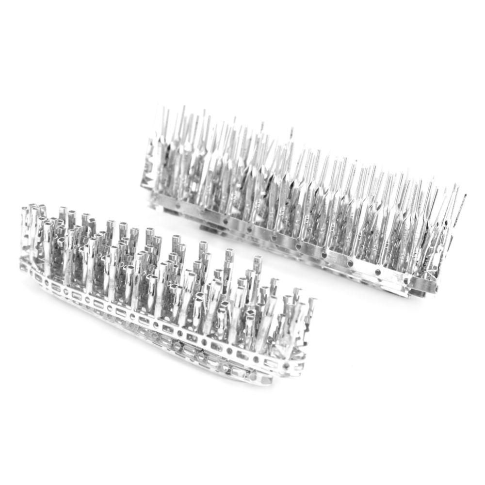 310PCS 2.54mm Pitch Wire Jumper Connector 9 Value Crimp Pin Terminal Kit Electrical Connections