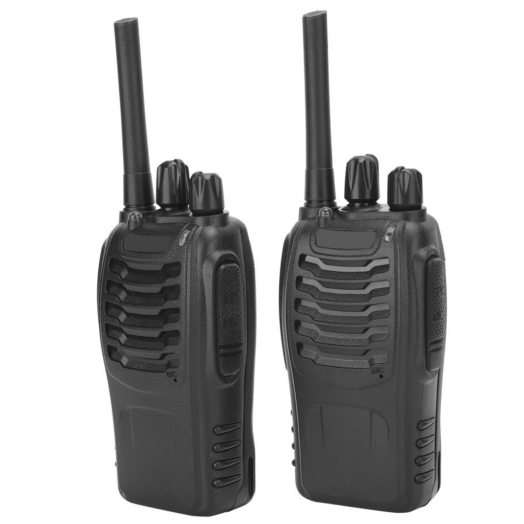 2 шт. портативная рация для Baofeng BF‑888H 400‑470 МГц 16 каналов с зарядкой через USB, вилка EU