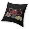 Animal The Crazy Drummer Square Pillowcase Polyester Linen Velvet Creative Zip Decorative Home Cushion Case