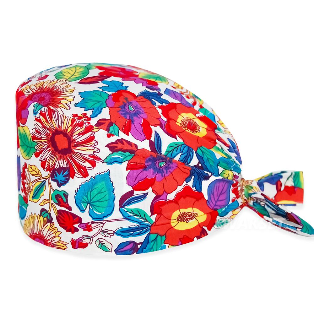 Новая мягкая кепка из хлопка, регулируемая шапка с героями мультфильмов, шапка для лабораторной работы, хирургическая шапка, аптека, аксессуары для ухода за стоматологом, шапочки-скрабы