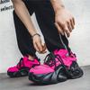 Модные дизайнерские мужские белые кроссовки на платформе, модные кроссовки, увеличивающие рост, мужская обувь в стиле хип-хоп, повседневная обувь на толстой подошве для мужчин