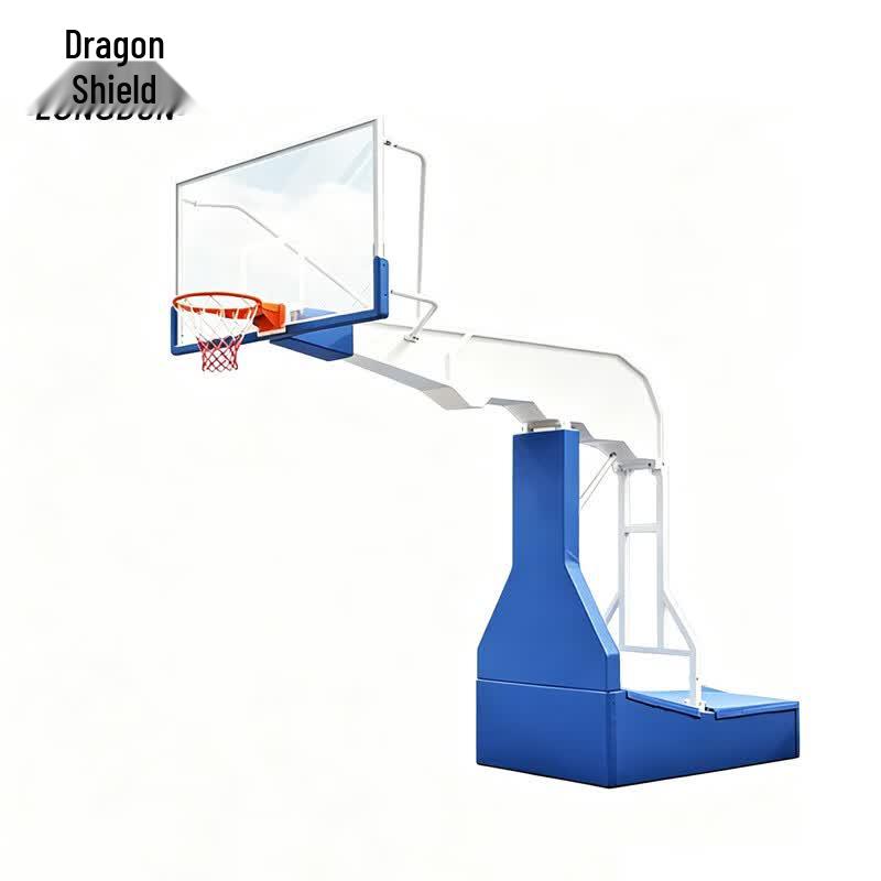 Long Dun Electric Hydraulic Adjustable Basketball Hoop