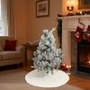 Christmas Tree Skirts Round Plush Xmas Trees Base Cover Carpet Mat Ornaments for Home New Year Party Decoration