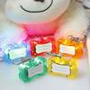 LED Light Up Bone ID Tag Pet Collar Pendant for Walking