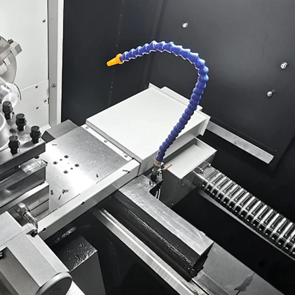 Пневматическая трубка Резьба Пластиковая Гибкая Пластиковая Регулируемая Трубка Шланг для Воды Масла Охлаждающей Жидкости для Токарного Станка Прочная