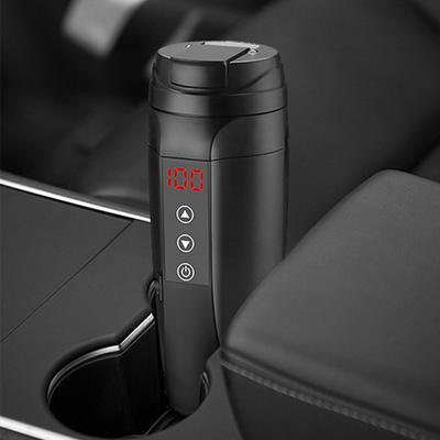 450 мл 12 В автомобильная кофеварка портативный горшок кружка с подогревом чашка дорожный чайник из нержавеющей стали