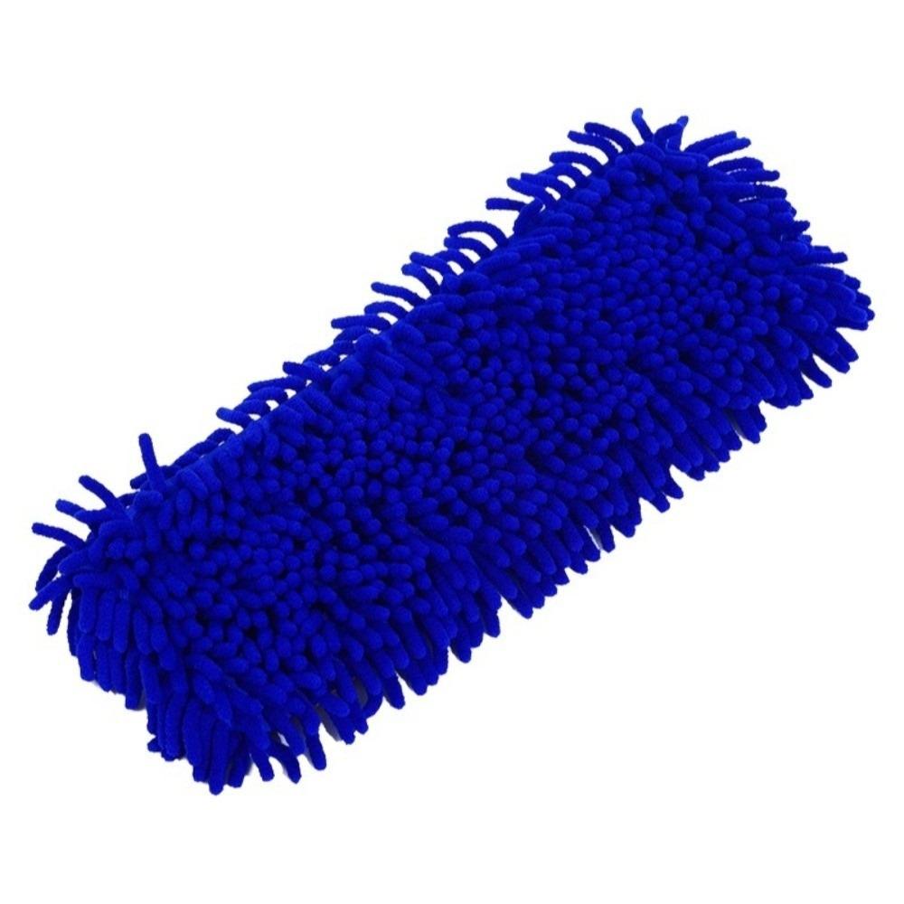 Stainless Steel Pole Flat Mop Retractable Floor Cleaning Tool Water-Absorbing Mop Household Use