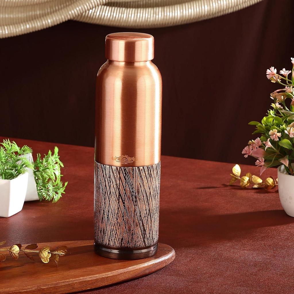 Pure Copper Water Bottle 1 Litre