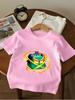 Sweet Fruit Box Kids Short Sleeve T Shirt Summer Cute Cartoon Crewneck Boys Girls 3-14