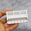Interest Cultivation Storage Hook Rack with Furniture Kitchen Mini Dollhouse Accessory Wooden
