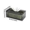 Waterproof Transparent Tissue Box Multi-Functional Rectangular Napkin Storage Case Large Capacity Space-saving Tissue Dispenser