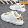 2024 новые белые туфли пара обуви толстая подошва легкая спортивная повседневная обувь роскошные теннисные туфли прогулочная обувь