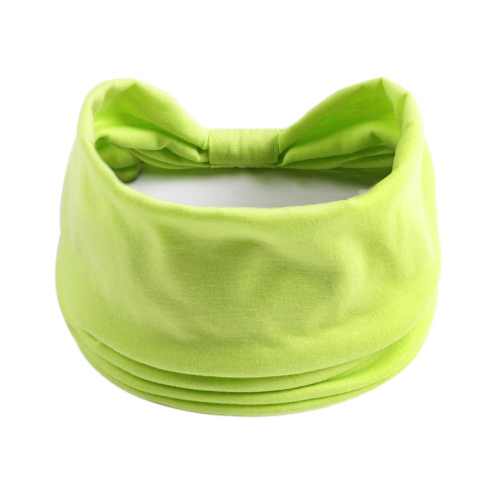 Широкие повязки на голову для женщин Стильные повязки на голову Бохо Повязки для волос Спорт Йога Тюрбан Хлопок Нескользящая бандана Аксессуары для волос