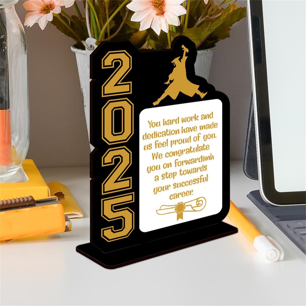 Graduation Decorations Wooden Tabletop Decorations Graduation Gifts, Graduation Party Decorations, Graduation Congratulations Tabletop Centerpieces