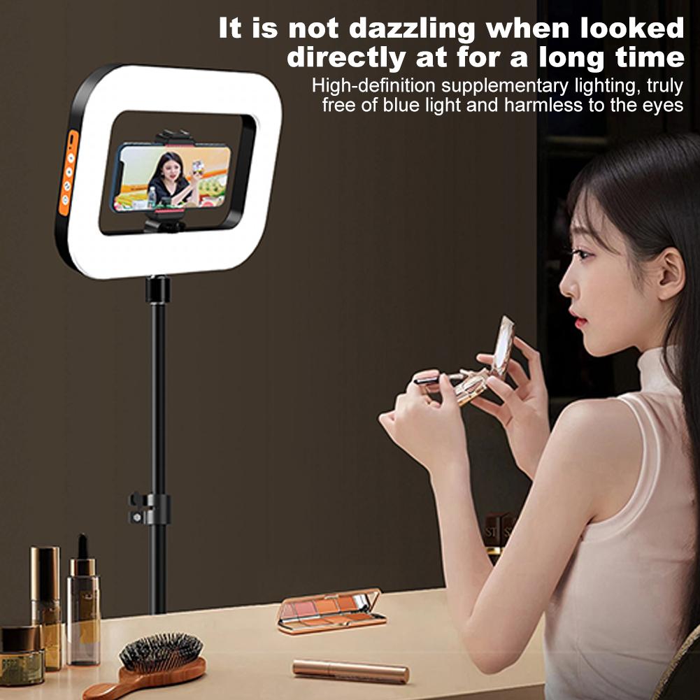 Smartphone Video Rig Handheld Ring Light Selfie Light Phone Video Stabilizer for Camera Smartphone Action Camera YouTube Set