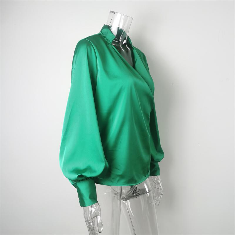 Blusas mujer de moda 2022, летний топ, женские рубашки, женская зелено-белая рубашка, блузки, топы, шикарная женская блузка с длинными рукавами