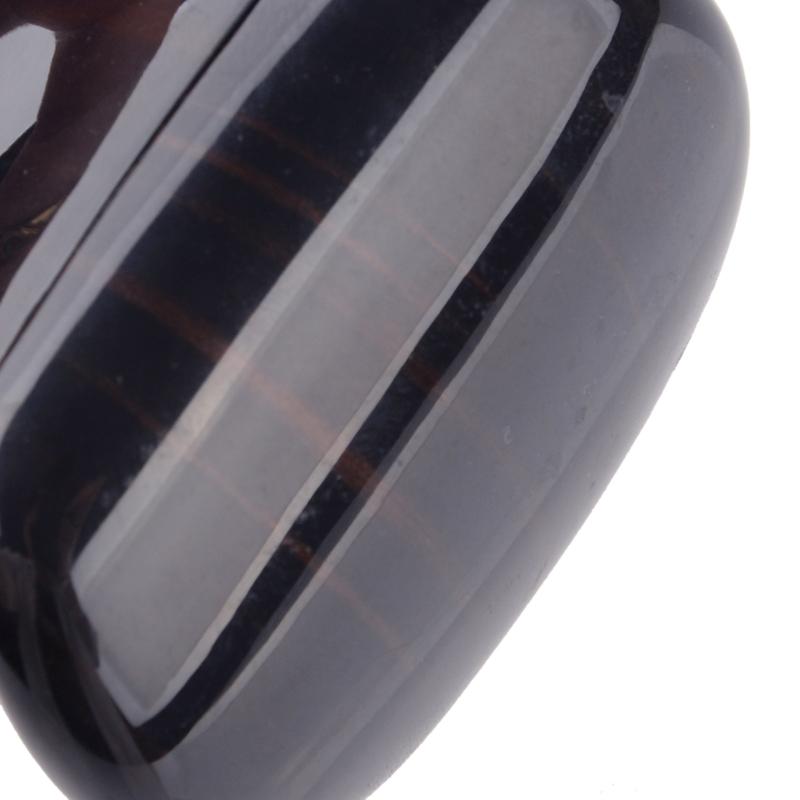 Car Auto Gear Shift Knob Cover Trim Fit for Lexus ES350 ES300h 2018 Black Wood Grain ABS