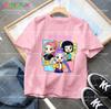 Children's Clothing KPop Demon Hunters Fashion Casual Tops O-Neck Short Sleeve Girls Boys K-Pop Demon Hunters Fans Gift T-shirt