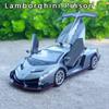 1 :32 Lamborghini Poison Литой Модель Автомобиля Звук и Свет Игрушечная Машинка с Оттяжкой Украшение Симуляция Металлическая Модель Автомобиля Коллекция Подарок
