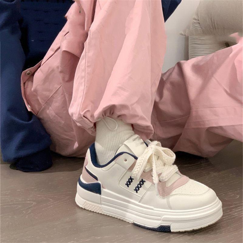 Обувь для сноуборда Маленькие белые туфли на платформе для женщин Досуг Спорт