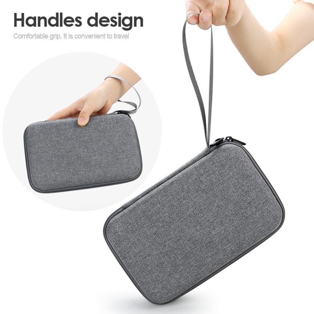 Shockproof Travel Electronics Organizer Large Capacity Portable Storage Bag Cable