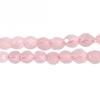 Нить из 86 бусин розового кварца неправильной формы диаметром 4 мм 4 мм