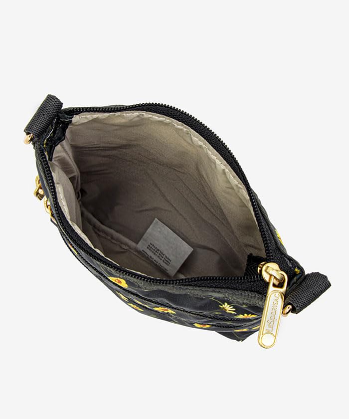 Official Shoulder Bag 3 ZIP Daisy Cross Green [LeSportsac] CROSSBODY/4007 Women's