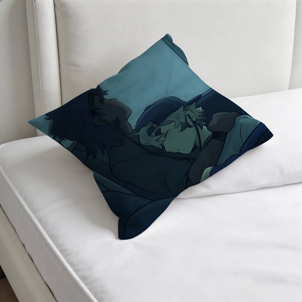 RRebound of the HHeart Cute Decorative Square Pillow Cover Modern Cushion Case for Living Room Bedroom