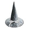 with Lace Velvet Dark Witch Hat Wide Brim Pointed Mage Hat Halloween Decor Hat  Masquerades