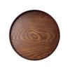 Wooden Wood Platte 21/24/27/30/33cm Decorative Tray Vintage Serving Tray  Coffee Home Table