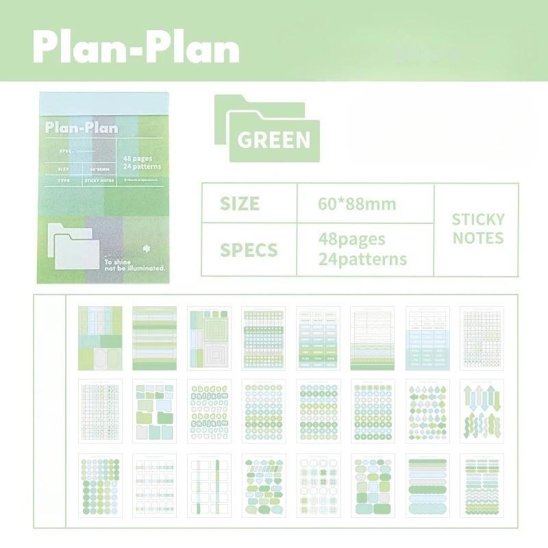 Многофункциональный набор цветных клейких закладок-стикеров для книг и документов, многоразовые маркеры страниц для студентов и офиса