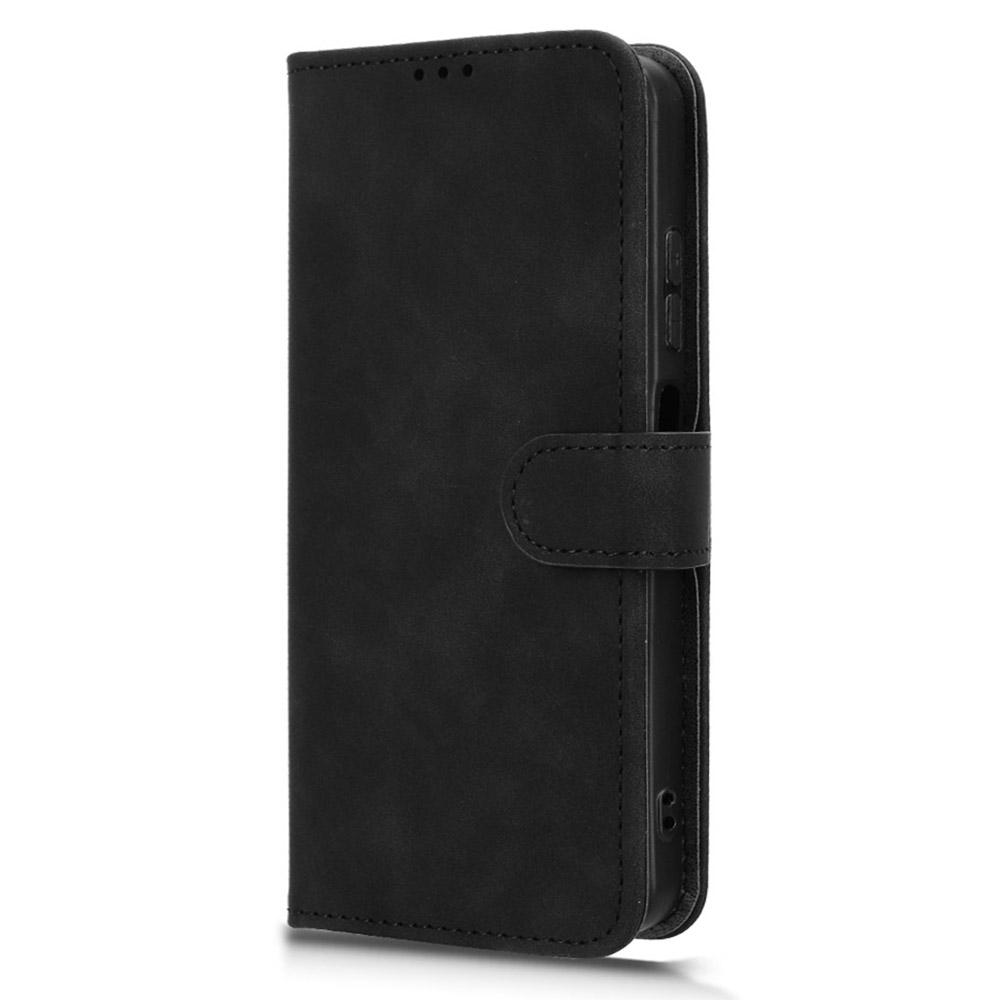 For ZTE nubia Focus 2 5G Leather Case Skin Feel Anti Drop Wallet Flip Phone Cover