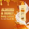 Multani Naturals Миндаль и Мед Лосьон для Тела 400 мл Упаковка 1 Увлажняющее Средство для Лица и Тела для Мягкой Гладкой Кожи