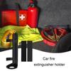 Space Saving Stable Fire Extinguisher Holder Car Fire Extinguisher Bracket Self-adhesive Mount Placement for Car Interior