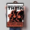 Футурама Забавный жестяной плакат Индивидуальное настенное искусство Винтажные ретро металлические знаки для декора интерьера Декор гостиной Мужской дом