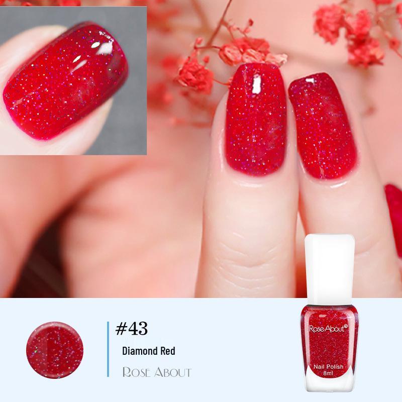 Aurora Nude Водный отслаивающийся лак для ногтей - Летний, Стойкий, Экологичный, Без запаха, Не требующий сушки, Бесплатная доставка