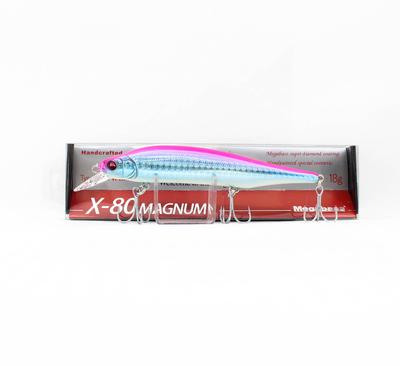 Megabass Тонущая приманка X-80 Magnum GG Кораллово-розовая задняя часть RU (7055)