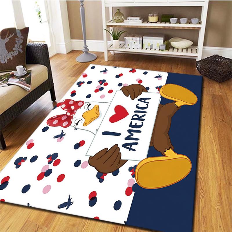 Cartoon animal sign Pattern Square Carpet,Area Rug,Carpet Rug for Living Room Bedroom Sofa Playroom Decor,Non-slip Floor Mat,Holiday Birthday Gifts