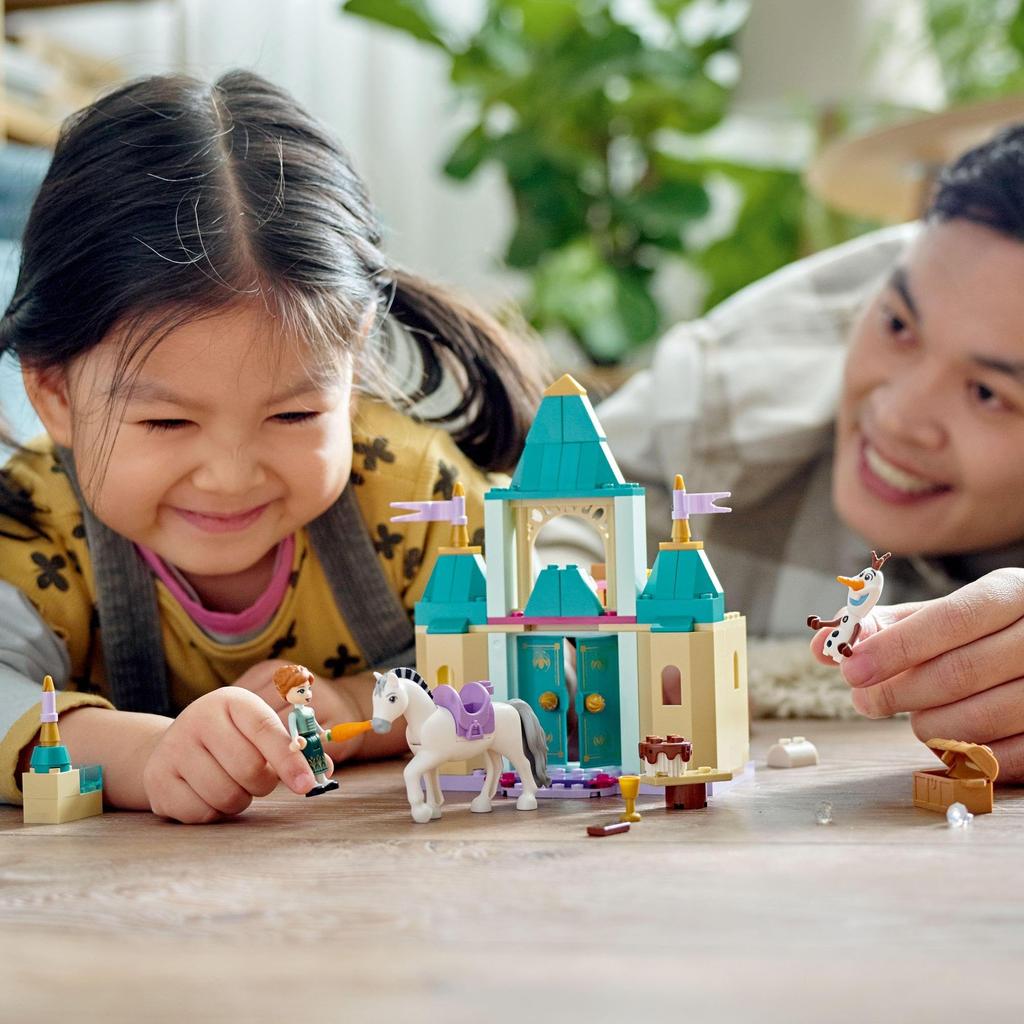 LEGO Disney Princess Анна и Веселый Замок Олафа 43204, Игрушка, Строительные блоки, Подарок, Замок, Принцесса, Для девочек, Возраст 4 года и старше