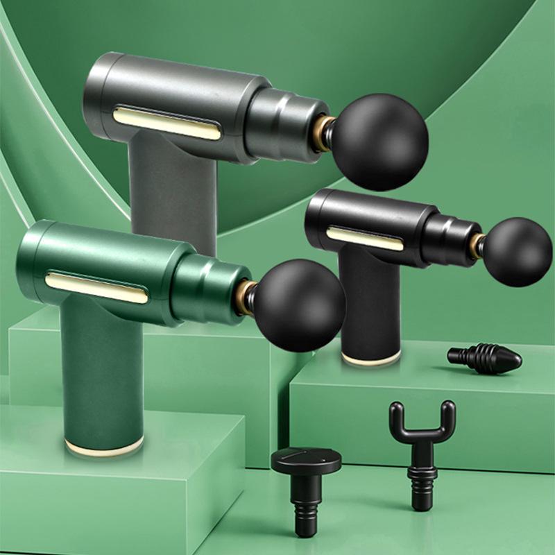 Электрический мини-массажный пистолет для расслабления мышц и облегчения боли в шее